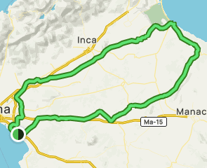 track Can Pastilla - Santa María del Camí - Can Picafort - Petra - Montuïri