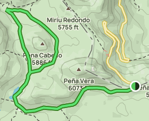 track Alto del Palo - Peña Vera - Embalse La Cantarilla - Peña Cabello