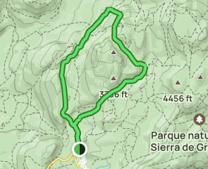 track Benaocaz - Sendero Salto de Cabrero - Arco Gótico