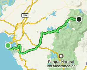 track Cádiz - Medina Sidonia - El Bosque - Puerto del Boyar