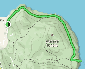 track Batería del Águila - Faro del Pescador - Faro del Caballo