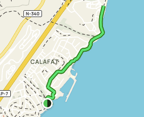 track Cala Llobeta - L'Almadrava vía GR 92