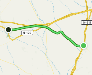 track Camino Francés: Frómista - Calzadilla de la Cueza