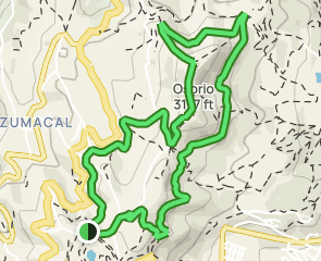 track Barranquillo de las Ánimas - Barranquillo de los Chorros - Pico Osorio