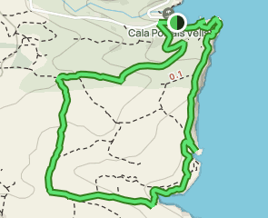 track Cala Portals Vells - Cova des Cantell - Mirador d'Alzamora