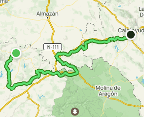 track Camino del Cid - Tierras de Frontera: Atienza - Ateca/Calatayud