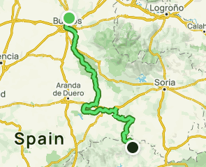 track Camino del Cid - El Destierro: Vivar del Cid - Atienza