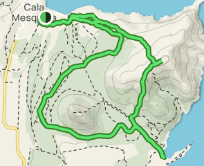 track Cala Mesquida - Talaia de Son Jaumell - Cala Moltó - S'Esplanada