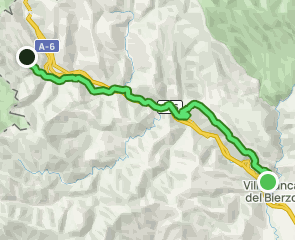 track Camino Francés: Villafranca del Bierzo - La Faba
