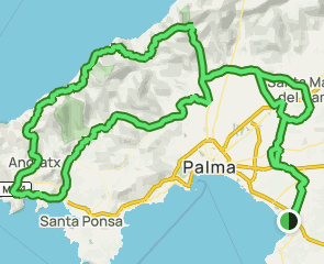 track Arenal - Valldemossa - Andratx - Santa Maria del Camí