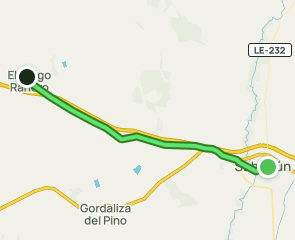 track Camino Francés: Sahagún - El Burgo Ranero