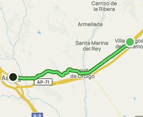track Camino Francés: Villadangos del Páramo - Astorga