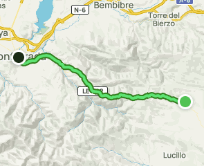 track Camino Francés: Rabanal del Camino - Ponferrada