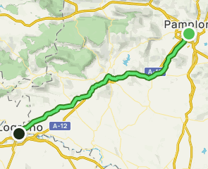 track Camino Francés: Pamplona - Logroño
