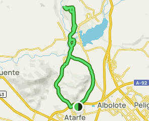 track Atarfe - Trincheras de los lLanos de Silva