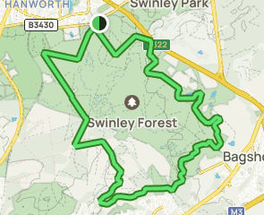 swinley forest trail map