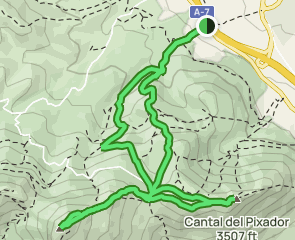 track Balcón de Alicante - Maigmó - Los Cuchillos