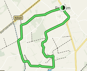 Reutum Oranje Wandelroute, Overijssel, Netherlands - Map, Guide 