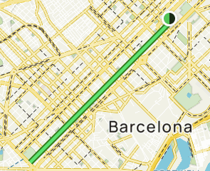 track Carrer de la Diputació
