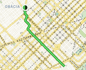 track Carrer de Girona