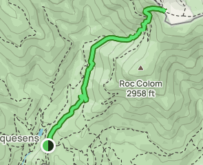 track AE95 Castell de Requesens - Coll del Faig