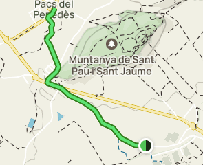 track Carretera Vella de Villafranca - Pacs del Penedés