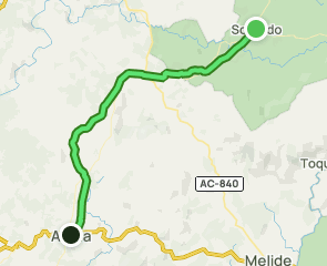 track Camino del Norte: Sobrado dos Monxes a Arzúa