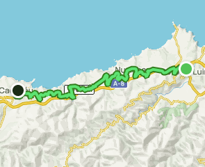 track Camino del Norte: Soto de Luiña - Cadavéu