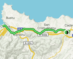 track Cadavedo - Playa Cueva