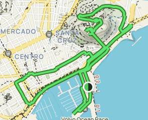 track Alicante Centro Histórico - Castillo Santa Bárbara