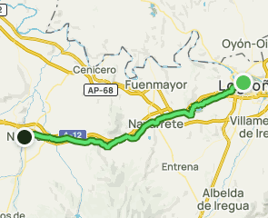 track Camino Francés: Logroño - Nájera