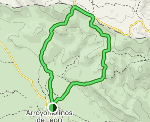 track Arroyomolinos de León - Era del Rebollar - Cerro Milano