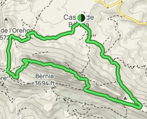 track Casas de Bernia - Bernia - Alt de la Penya