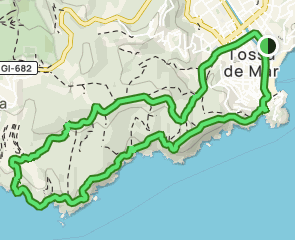 track Cami de Ronda – Tossa de Mar