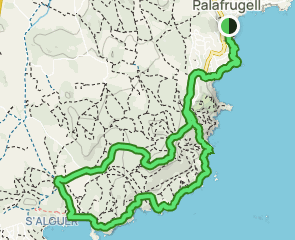 track Calella de Palafrugell - Cala dels Corbs – Platja de Castell