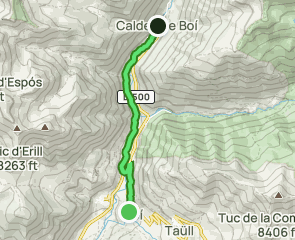 track Boí - Caldes de Boí vía Camí de l'Aigua