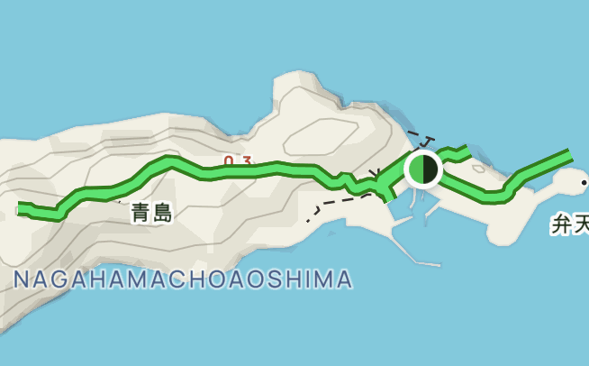 Aoshima Island Walk, Ehime, Japan - Map, Guide