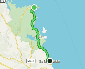 track Cala s'Escala - Sa Mesquida vía Camí de Cavalls GR®223