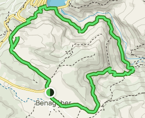 track Benageber - Mirador del Pico Franco - El Barchell