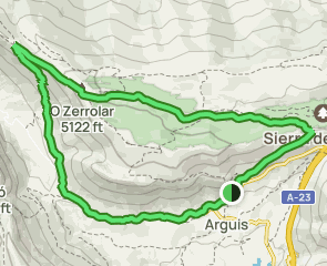 track Arguis - Sierra de Bonés