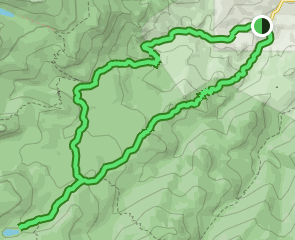 Beartrack Lakes via Beartrack Lakes, Cub Creek, and Beaver Meadows Loop ...