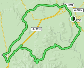 track Baza - Baúl - Cerro del Puerto vía Vía Verde del Valle de Almanzora