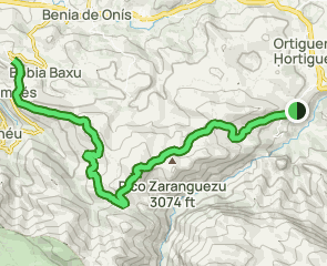 track Canales - Bobia Riba