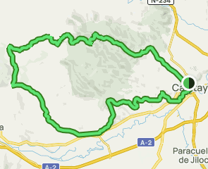 track Calatayud - Puentepelo - Terrer