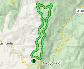 track Burunchel - Piedra Palomera - Camino del Salto del Moro