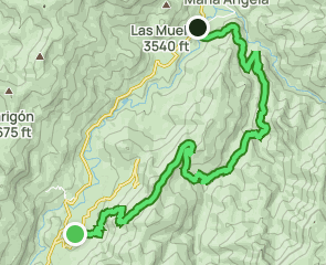 track Cantalar - Torre del Vinagre via Monte Guadahornillos