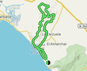 track Atlanterra - Cerro del Reloj - Monte Cotillo