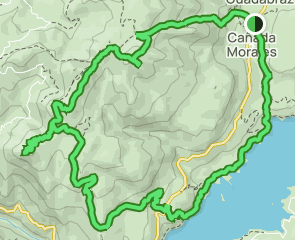 track Cañada Morales - Los Parrales - Guijarrón - La Bandera