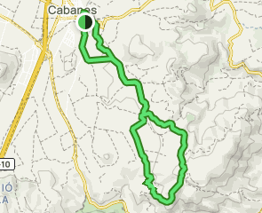 track Cabanes - Buscarrons - Puntal de la Vasca