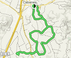 track Cabanes - Tossal Redó - Cerro Mocoró